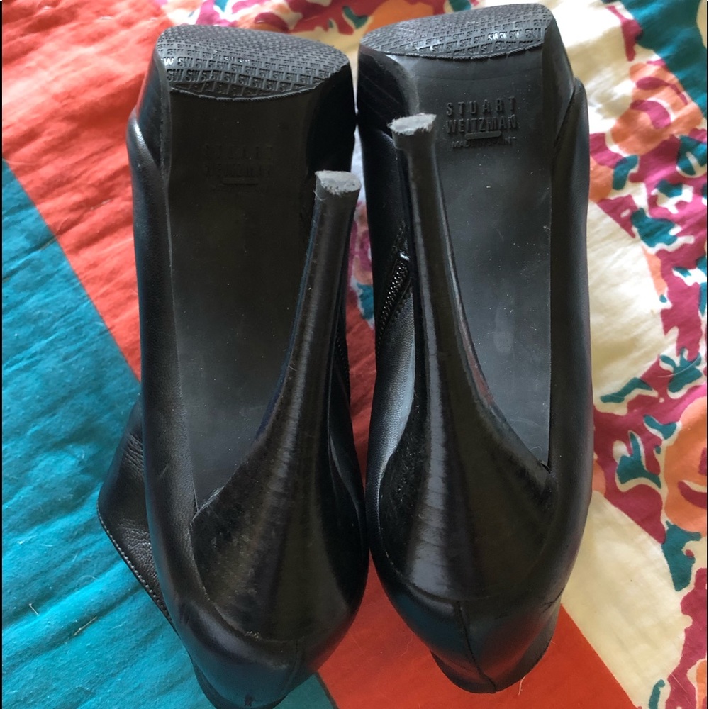 Stuart Weitzman Platform High Heel Booties - image 6